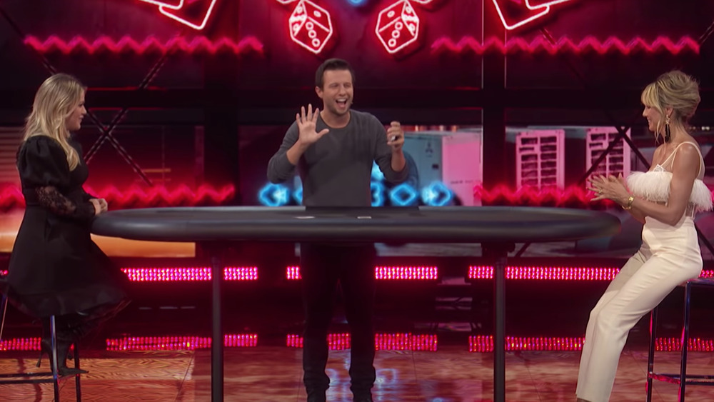 Mat Franco performing live on America's Got Talent