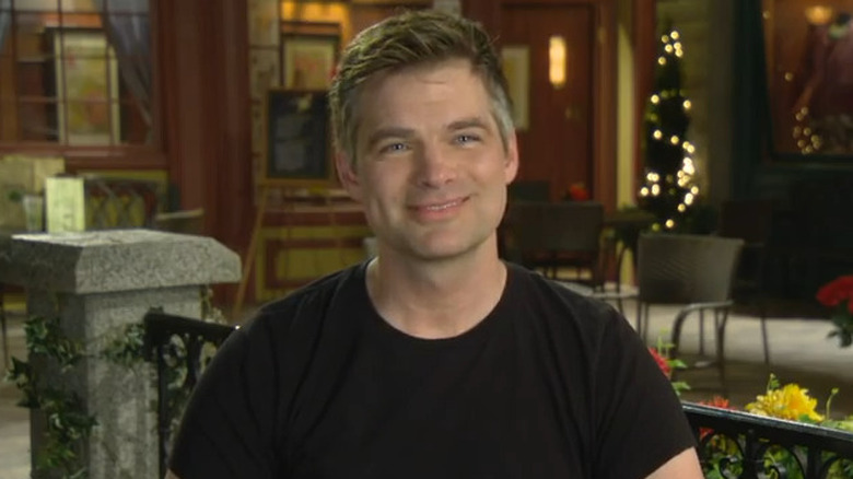 Daniel Cosgrove on set