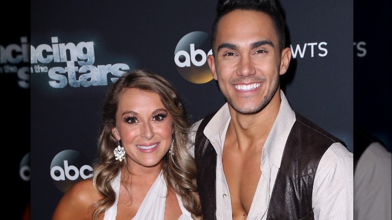 Alexa PenaVega and Carlos PenaVega at ABC studios