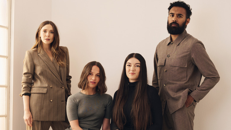 The Assessment director and cast, Elizabeth Olsen and Alicia Vikander for IMDb