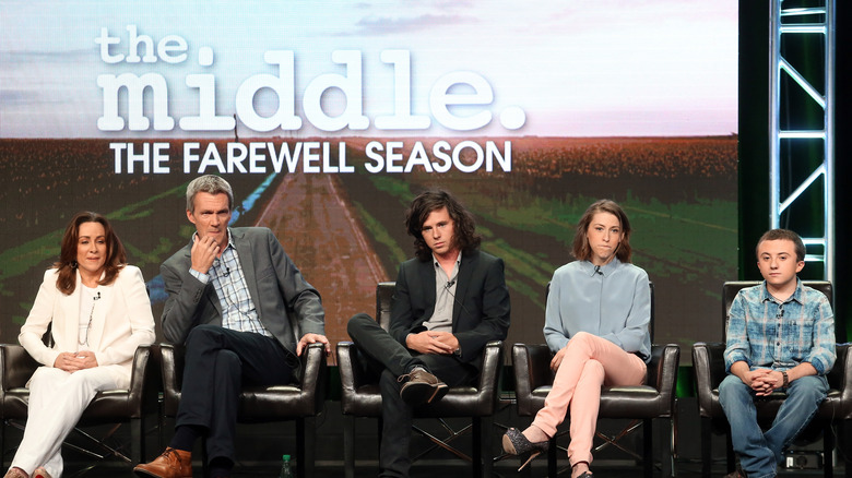 The Middle cast talking on panel