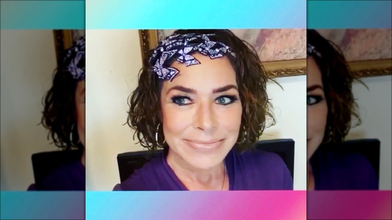 Claudia Wells with filter 