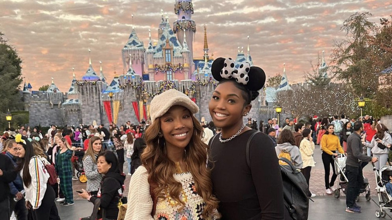 Brandy and Sy'rai at Disneyland