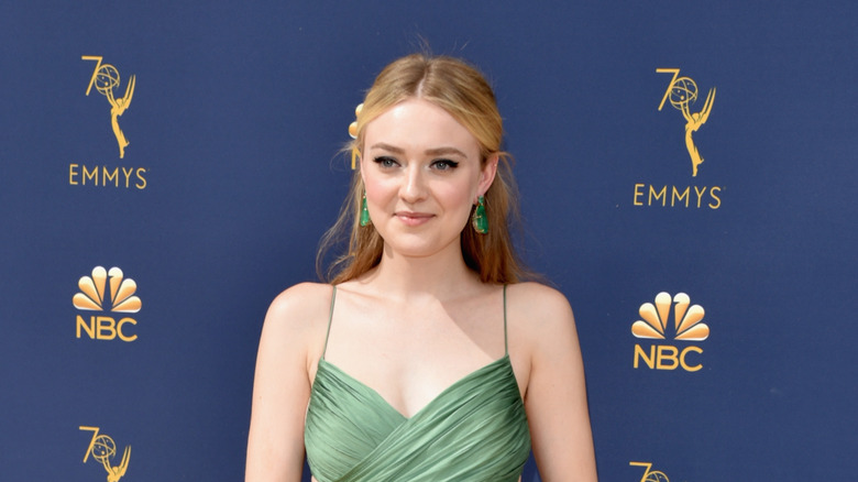 Dakota Fanning at the Emmys