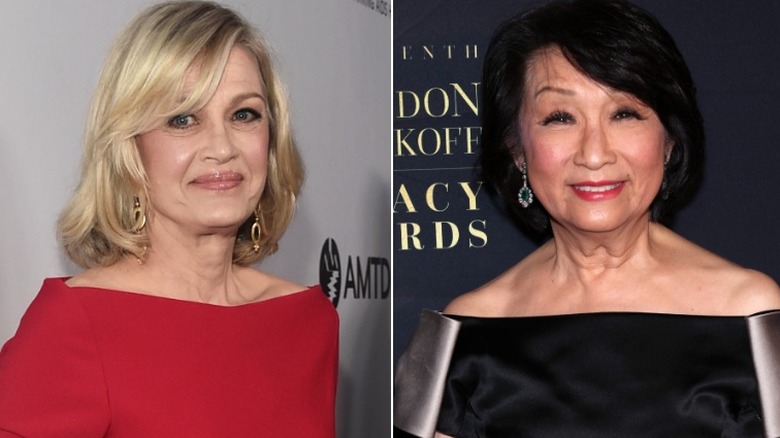 Split image of Diane Sawyer & Connie Chung