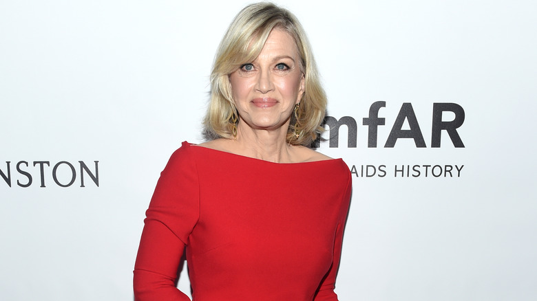 Diane Sawyer posing