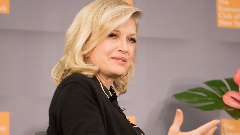 Diane Sawyer at charity event