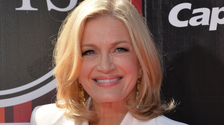 Diane Sawyer smiling at an event