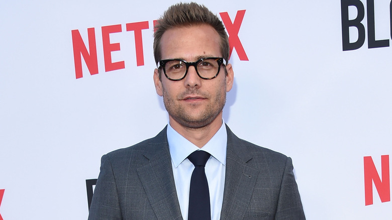 Gabriel Macht attends a Netflix premiere