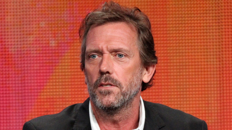 Hugh Laurie speaking at "Great Performances: Hugh Laurie: Let Them Talk -- A Celebration of New Orleans Blues" in 2011.