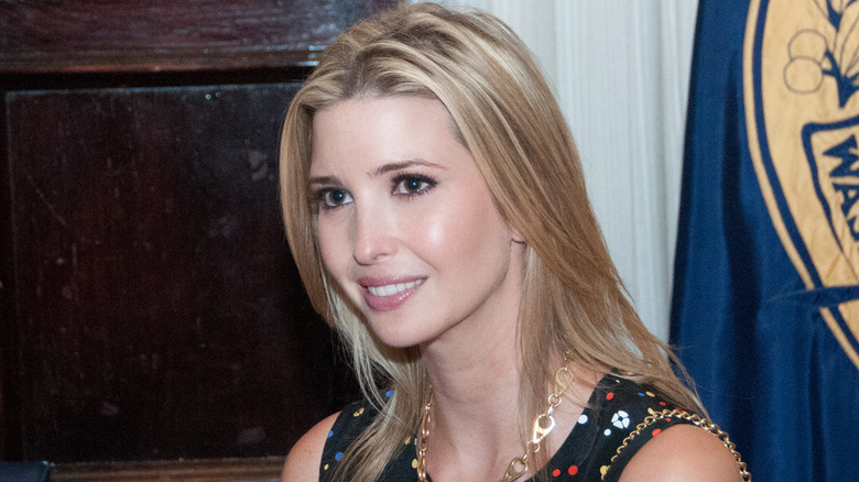 Ivanka Trump pictured by herself