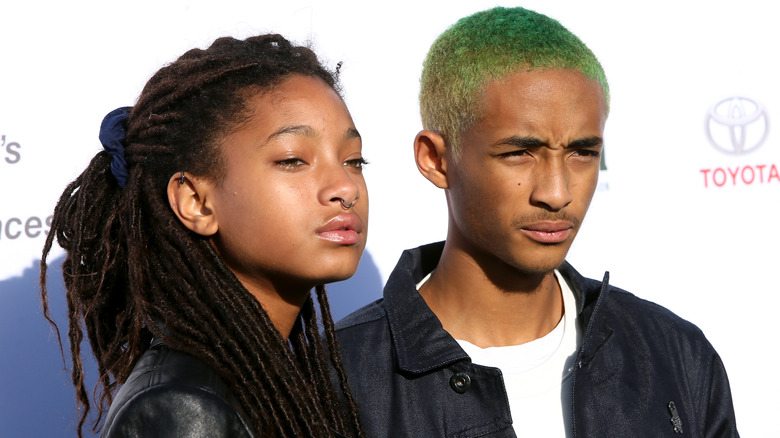 Willow Smith and Jaden Smith