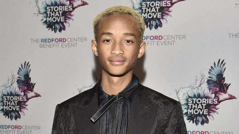 Jaden Smith with blond hair