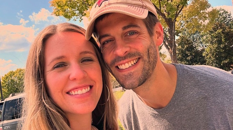 Jill and Derek Dillard smiling close up