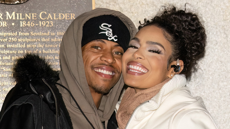 Jordin Sparks and husband, Dana Isaiah, posing together