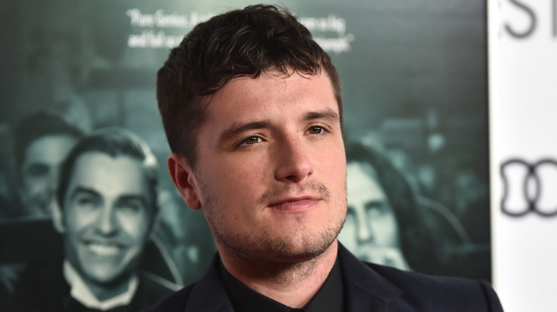 Josh Hutcherson at "The Disaster Artist" press tour