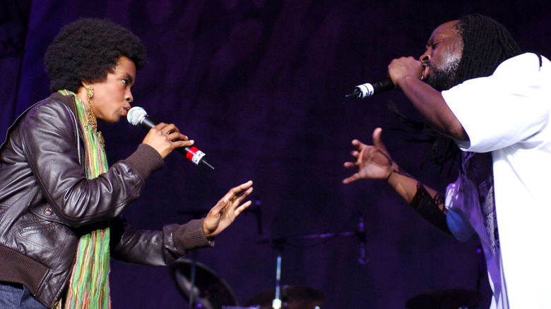 Lauryn Hill and Wyclef Jean