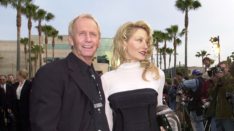 Paul Hogan and Linda Kozlowski in Hollywood