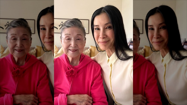 Lisa Ling with her mother-in-law