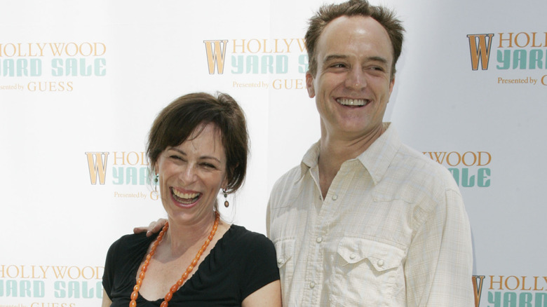 Jane Kaczmarek and Bradley Whitford laughing