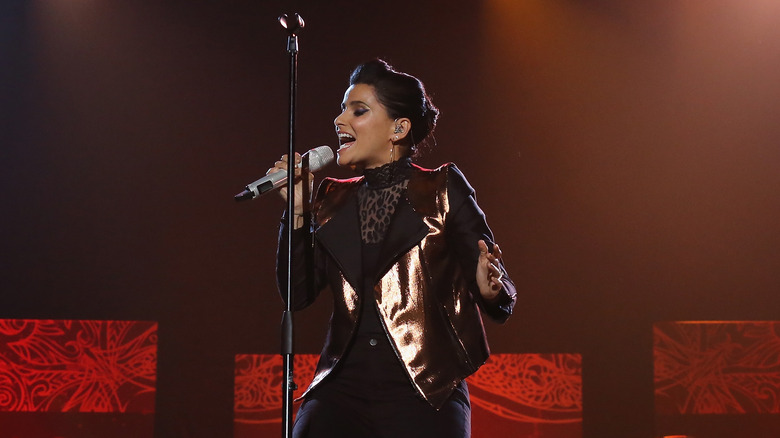 Nelly Furtado performing 