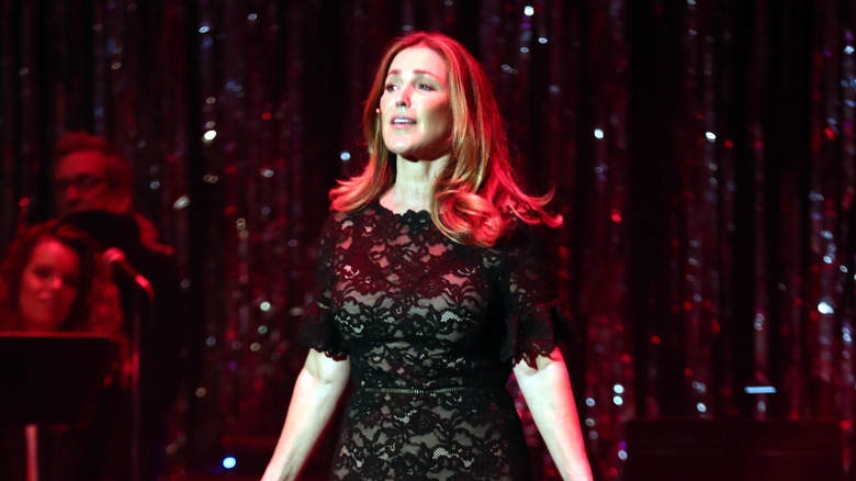 Peri Gilpin performing onstage