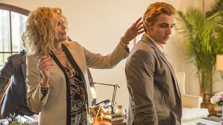 Sharon Stone, Dave Franco acting