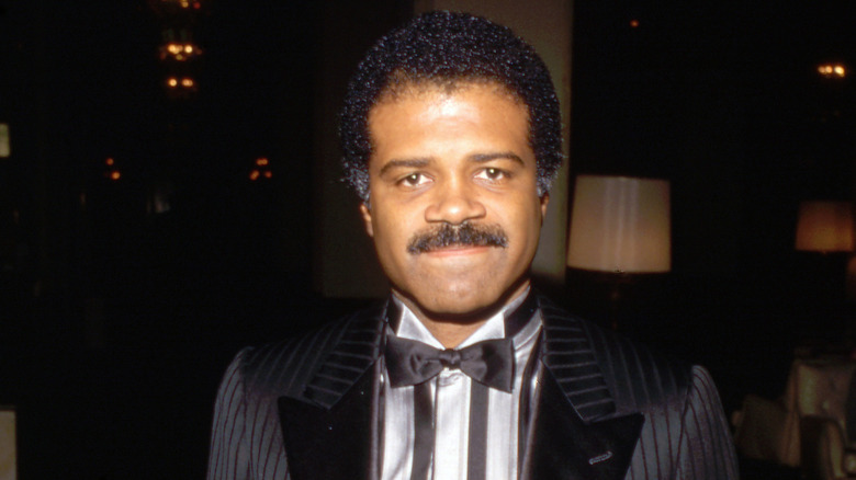 Ted Lange wearing a tuxedo