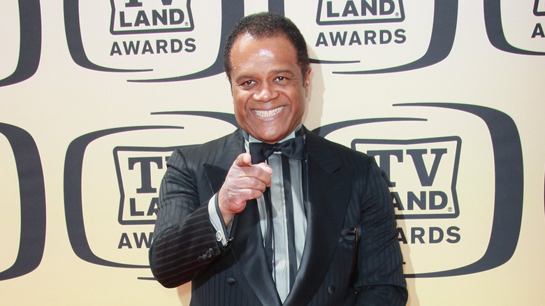 Ted Lange pointing at the 2010 TV Land Awards