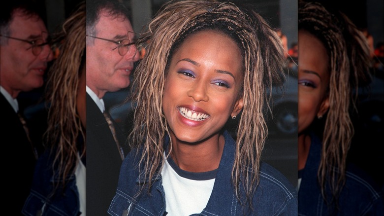 Trina McGee smiling in the 1990s