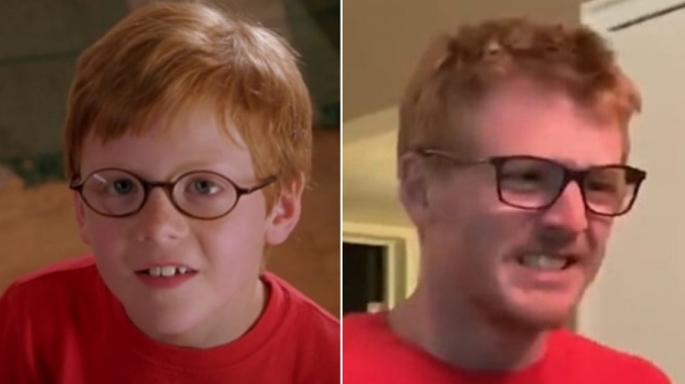 Split image of Forrest Landis in Cheaper by the Dozen and now