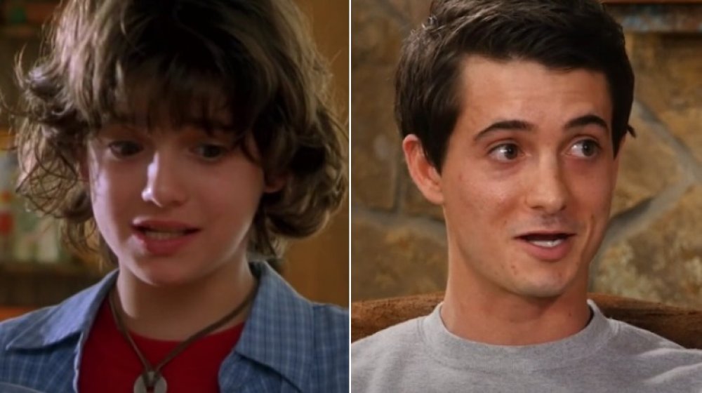 Split image of Jacob Smith in Cheaper by the Dozen and now