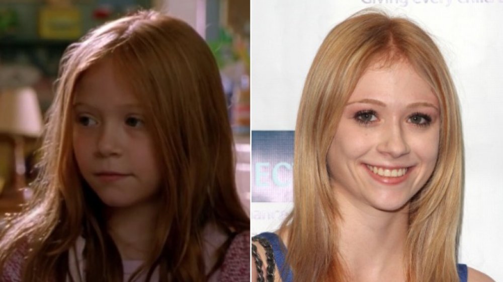 Split image of Liliana Mumy in Cheaper by the Dozen and now