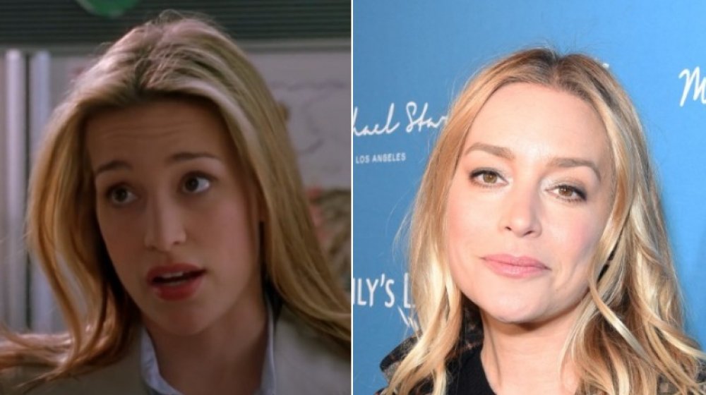 Split image of Piper Perabo in Cheaper by the Dozen and now