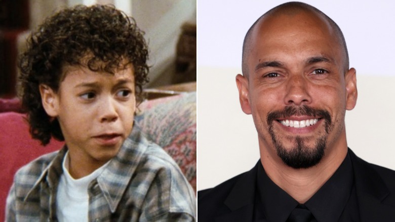 Bryton James Family Matters split image