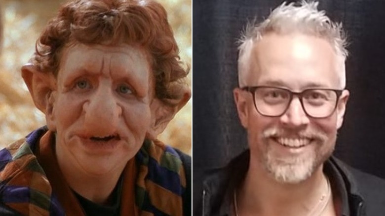 Philip Van Dyke in "Halloweentown" on left, and now on right