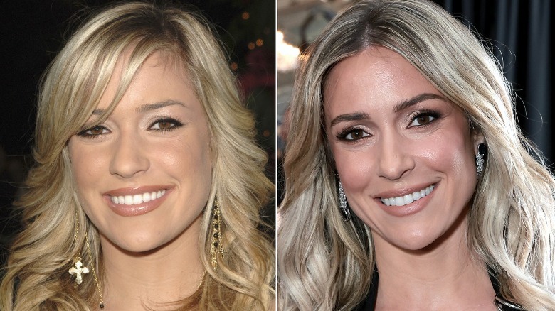 Kristin Cavallari in 2005 and 2022