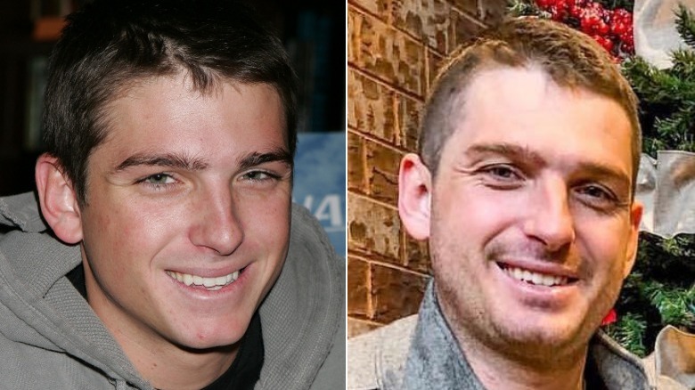 Talan Torriero in 2005 and 2018