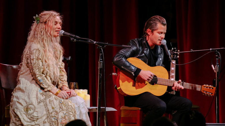 Clare Bowen and Brandon Robert Young