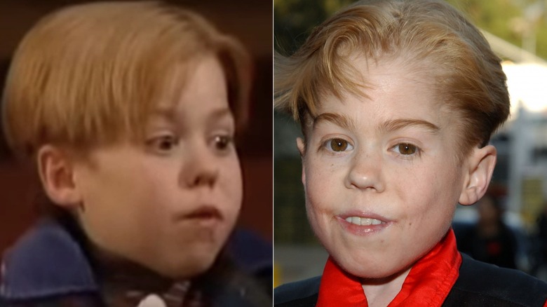 Josh Ryan Evans as Timmy in Passions, and at a 2002 event