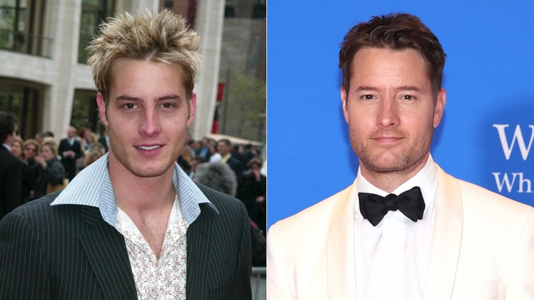 Justin Hartley then and now