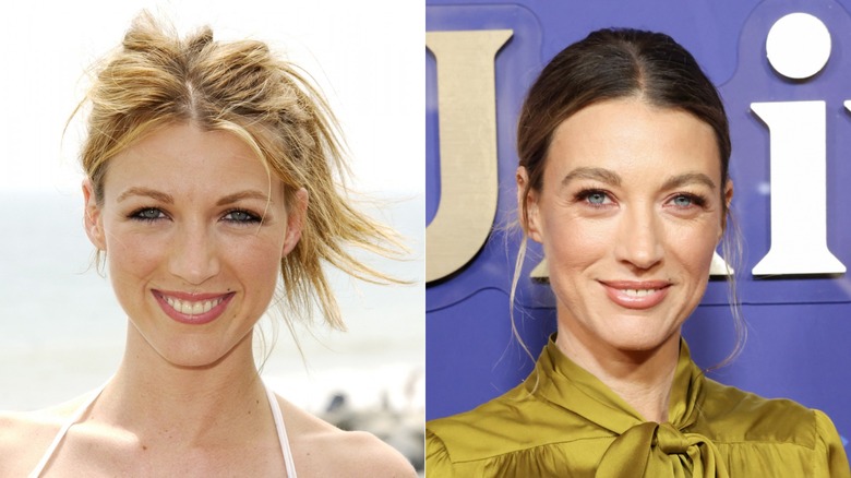 Natalie Zea then and now