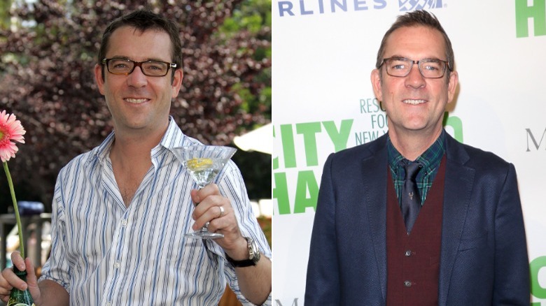 Ted Allen then and now