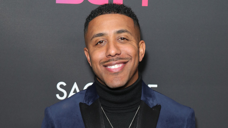 Marques Houston smiling