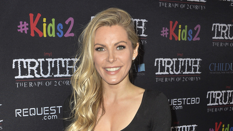 Crystal Hefner attending an event