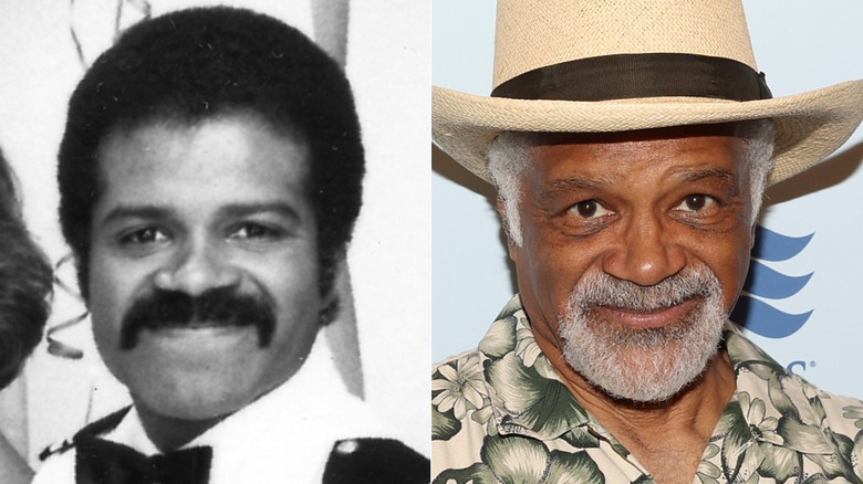 (RIght) Ted Lange on the Love Boat & (Right) Ted Lange attending The Real Love Boat Series Kick-off Party in 2022