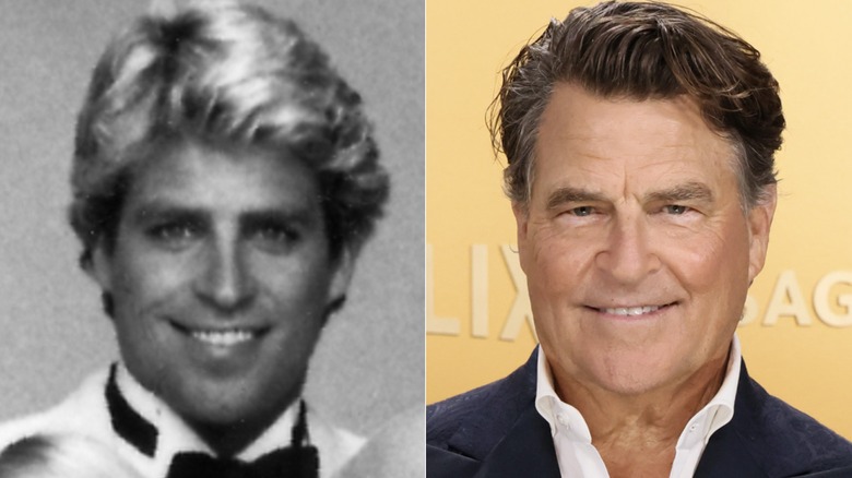 (Left) Ted McGinley in The Love Boat & (Right) Ted McGinley at the 31st Screen Actors Guild Awards in 2025