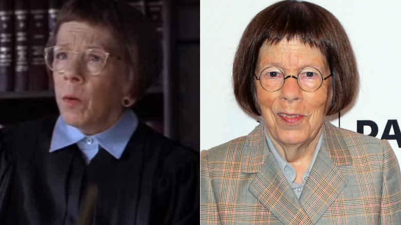 Linda Hunt acting on The Practice and smiling in 2023