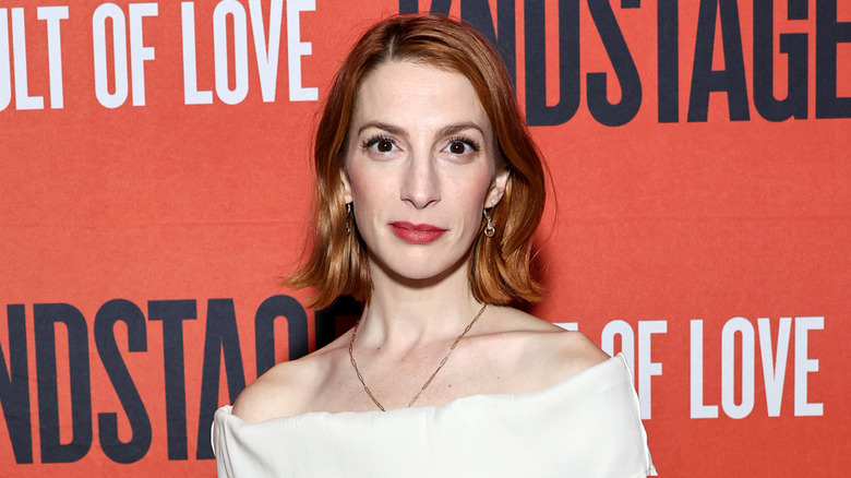 Molly Bernard at the Cult of Love opening