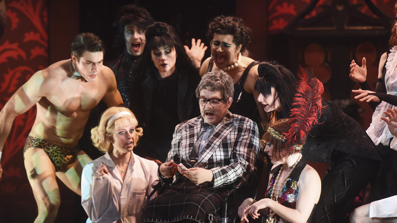 Paul Cattermole performing in "Rocky Horror Show"